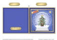 Christmas Tree in a Snowglobe Quick Cut and Fold Card