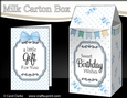 3D Sweet Treats Milk Carton Treat Box Mini Kit