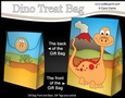 3D Gift Bag Mini Kit - Cute Little Dinosaur Gullet