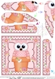 Flower Pot Friends Little Hoot Owl Fan Pyramage Topper
