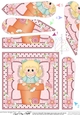 Flower Pot Friends Cute Little Fairy Fan Pyramage Topper