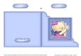 Cute Hunney Bear Rosie has a Christmas Star - Cut and Fold Corner Card