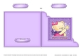 Cute Hunney Bear Rosie has a Christmas Star - Cut and Fold Corner Card