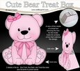 3D Cute Bear Treat Box Gift Set Mini Kit - Cute Little Bliss Bear