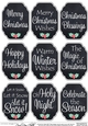 3D Christmas Greetings Sentiment Sheet