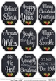 3D Christmas Greetings Sentiment Sheet