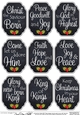 3D Christmas Greetings Sentiment Sheet
