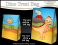 3D Gift Bag Mini Kit - Cute Little Dinosaur Longfang