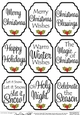 3D Christmas Greetings Sentiment Sheet