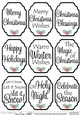 3D Christmas Greetings Sentiment Sheet