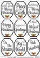3D Christmas Greetings Sentiment Sheet