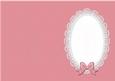 A5 Pearls and Lace Card Front or Insert