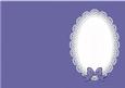 A5 Pearls and Lace Card Front or Insert