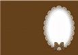 A5 Pearls and Lace Card Front or Insert