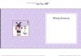 Christmas Scottie Dog is at the North Pole insert square landscape