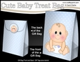 3D Gift Bag Mini Kit - Cute Little Baby Boy Milo