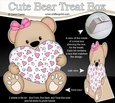 3D Cute Bear Treat Box Gift Set Mini Kit - Cute Little Livvy Bear