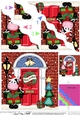 Milly Moo Cow is at the Door - Christmas Wavy Corner Side Stacker