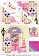 Cute Little Hoot Owl is at the Door - Christmas Wavy Corner Side Stacker