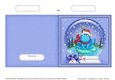 Christmas Snowglobe Quick Cut & Fold Card - Cute Freddy Frog
