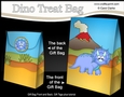 3D Gift Bag Mini Kit - Cute Little Dinosaur Deviant