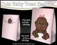3D Gift Bag Mini Kit - Cute Little Ethnic Baby Girl Ronna