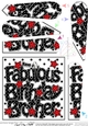 Have a Fabulous Birthday BROTHER Fan Pyramage Topper