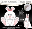 3D Cute Animal Treat Box Gift Set Mini Kit - Cute Little Ipsy Bunny