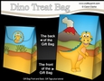 3D Gift Bag Mini Kit - Cute Little Dinosaur Lizzy