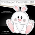3D Shaped Card Kit - Cute Little Dipsy Bunny