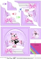 Christmas Milly Moo Cow Snowglobe Wavy Corner Stacker