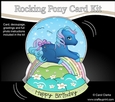 3D Shaped Rocking Card Mini Kit - Cute Little Pony Twinkle