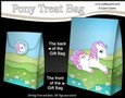 3D Gift Bag Mini Kit - Cute Little Pony Feather