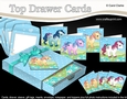 3D Top Drawer Cards Bumper Kit  -  Cute Little Ponies