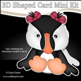 3D Shaped Card Kit - Cute Little Puffin Minnow