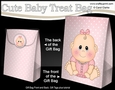 3D Gift Bag Mini Kit - Cute Little Baby Girl Bea