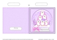 Christmas Snowglobe Quick Cut & Fold Card - Cute Penguins