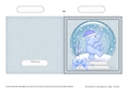 Christmas Snowglobe Quick Cut & Fold Card - Cute Little Elephant