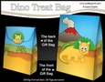 3D Gift Bag Mini Kit - Cute Little Dinosaur Philosoraptor