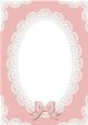 A4 Pearls and Lace Card Front