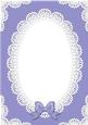 A4 Pearls and Lace Card Front