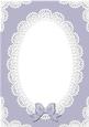 A4 Pearls and Lace Card Front