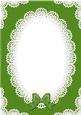 A4 Pearls and Lace Card Front