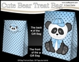 3D Gift Bag Mini Kit - Cute Little Panda Chi Chi