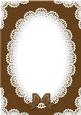 A4 Pearls and Lace Card Front