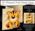 3D Shaped No-Hole Fold Back Mini Kit - Cute Little Tinker Tiger
