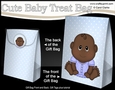 3D Gift Bag Mini Kit - Cute Little Ethnic Baby Boy Daryn