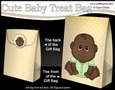 3D Gift Bag Mini Kit - Cute Little Ethnic Baby Ashanti