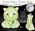 3D Cute Dino Treat Box Gift Set Mini Kit - Cute Little Tyr Dino
