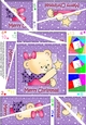 Cute Hunney Bear Rosie has a Christmas Star - Twisted Spiral Side Stacker